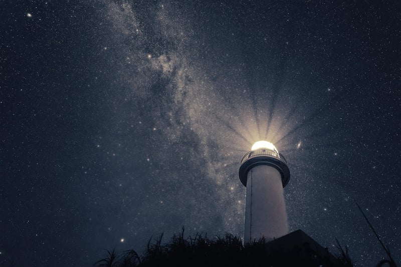 Starry Beach Night